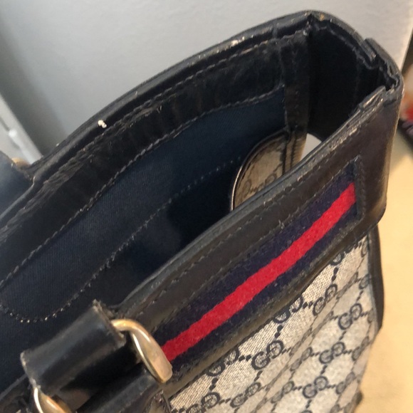 ✨Rare✨Vintage 70s Gucci Monogram Canvas Purse - Picture 8 of 16